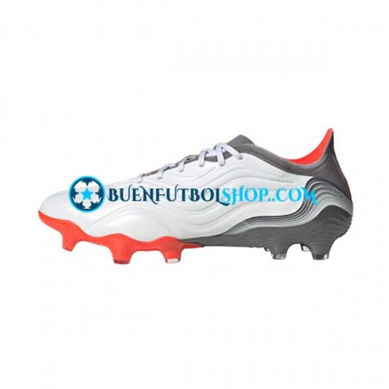 Adidas COPA SENSE.1 FG White Gnist Rojo Gris Blanco Botas de Fútbol