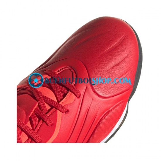 Adidas COPA SENSE.1 TF Meteorite Rojo Blanco Botas de Fútbol