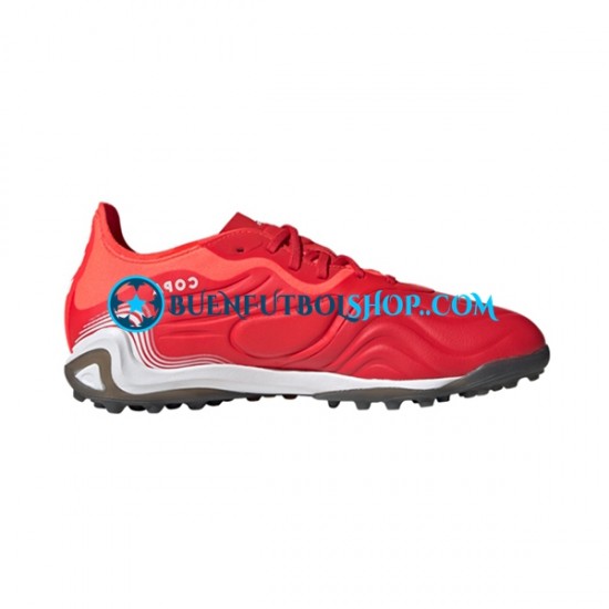 Adidas COPA SENSE.1 TF Meteorite Rojo Blanco Botas de Fútbol