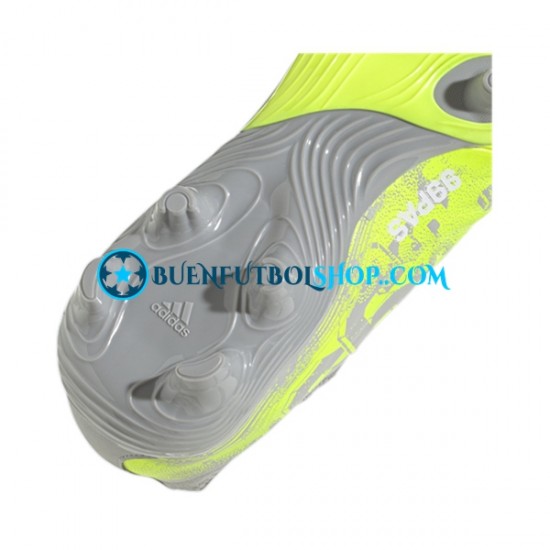 Adidas COPA SENSE.3 FG NumbersUp Rojo Gris Amarillo Botas de Fútbol