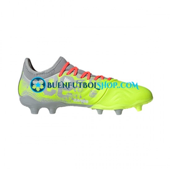 Adidas COPA SENSE.3 FG NumbersUp Rojo Gris Amarillo Botas de Fútbol