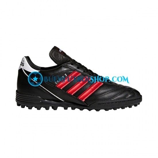 Adidas Classic Kaiser 3 Team TF Stripes Rojo Negro Botas de Fútbol