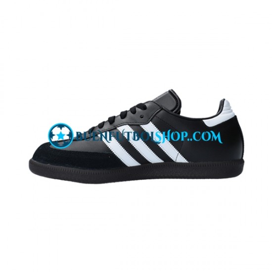 Adidas Classic Samba Hallenschuh Leder Blanco Negro Botas de Fútbol