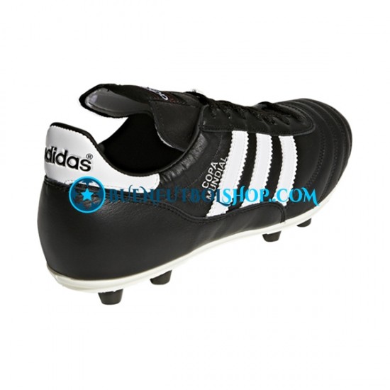 Adidas Copa Mundial FG Blanco Negro Botas de Fútbol