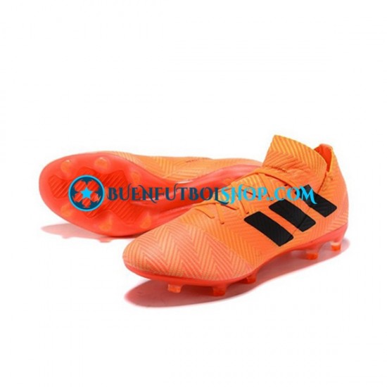 Adidas Nemeziz8.1 FG Naranja Negro Botas de Fútbol