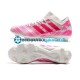 Adidas Nemeziz8.1 FG Rosa Blanco Botas de Fútbol