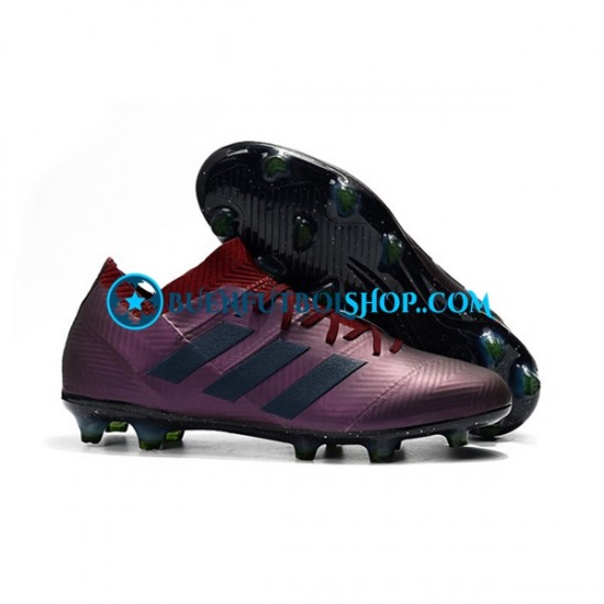 Adidas Nemeziz8.1 FG Púrpura Negro Botas de Fútbol