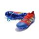 Adidas Nemeziz8.1 FG Rojo Azul Blanco Botas de Fútbol