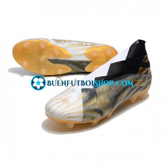 Adidas Nemeziz9 FG d Amarillo Blanco Negro Botas de Fútbol