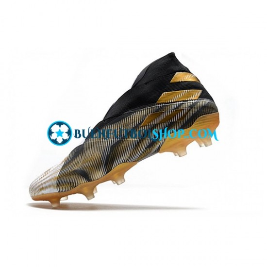 Adidas Nemeziz9 FG d Amarillo Blanco Negro Botas de Fútbol