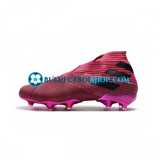 Adidas Nemeziz9 FG Rosa Negro Botas de Fútbol