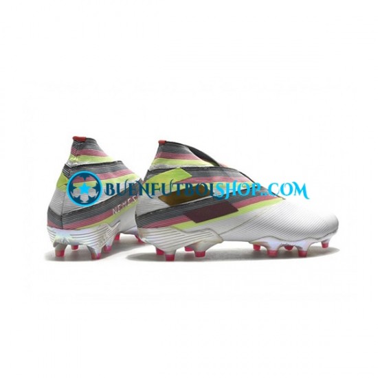 Adidas Nemeziz9 FG Blanco Negro Botas de Fútbol