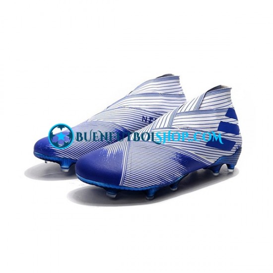 Adidas Nemeziz9 FG Azul Blanco Botas de Fútbol