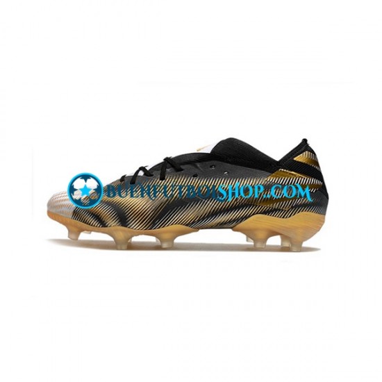 Adidas Nemeziz9.1 FG Atmospheric d Amarillo Blanco Negro Botas de Fútbol