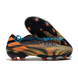 Adidas Nemeziz9.1 FG Rosa Verde Negro Botas de Fútbol