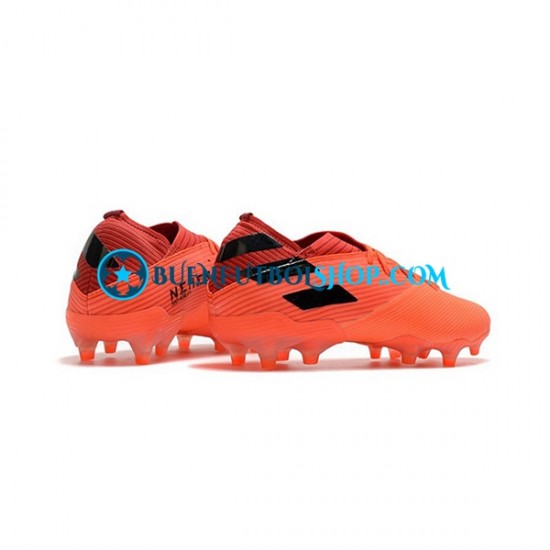 Adidas Nemeziz9.1 FG Inflight Rojo Naranja Negro Botas de Fútbol
