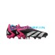 Adidas Predator ACCURACY FG Rosa Blanco Negro Botas de Fútbol