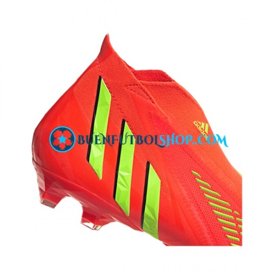 Adidas Predator EDGE AG Game Data Rojo Verde Botas de Fútbol