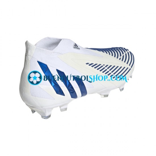 Adidas Predator EDGE FG Diamond Edge Azul Blanco Botas de Fútbol