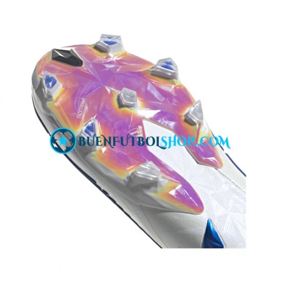 Adidas Predator EDGE FG Diamond Edge Azul Blanco Botas de Fútbol
