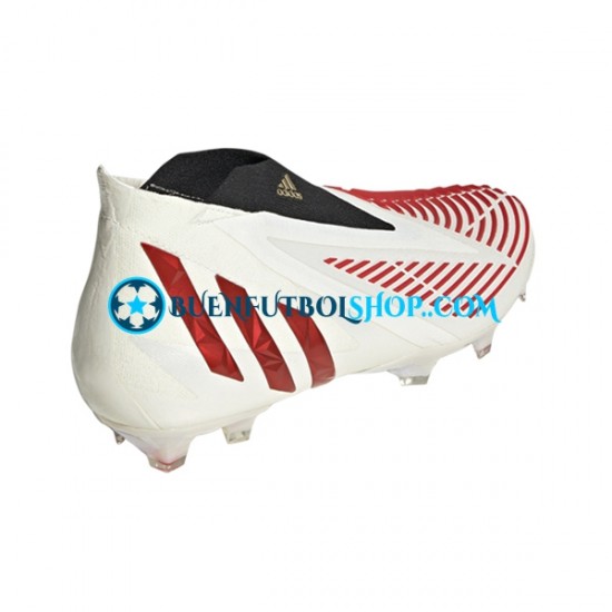 Adidas Predator EDGE FG Showdown Rojo Oro Blanco Botas de Fútbol