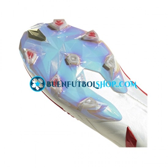 Adidas Predator EDGE FG Showdown Rojo Oro Blanco Botas de Fútbol