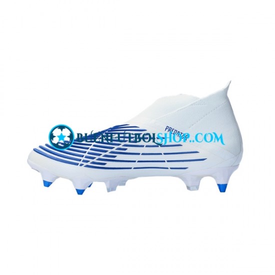 Adidas Predator EDGE SG Diamond Edge Azul Blanco Botas de Fútbol