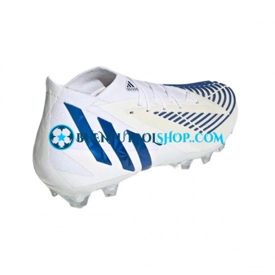 Adidas Predator EDGE.1 AG Diamond Edge Azul Blanco Botas de Fútbol