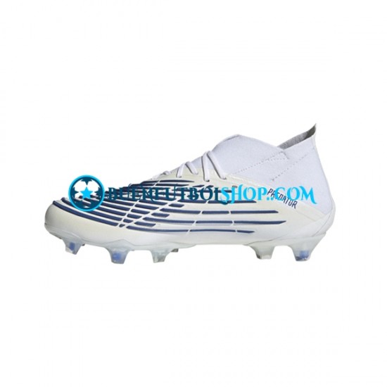 Adidas Predator EDGE.1 FG Diamond Edge Azul Blanco Botas de Fútbol