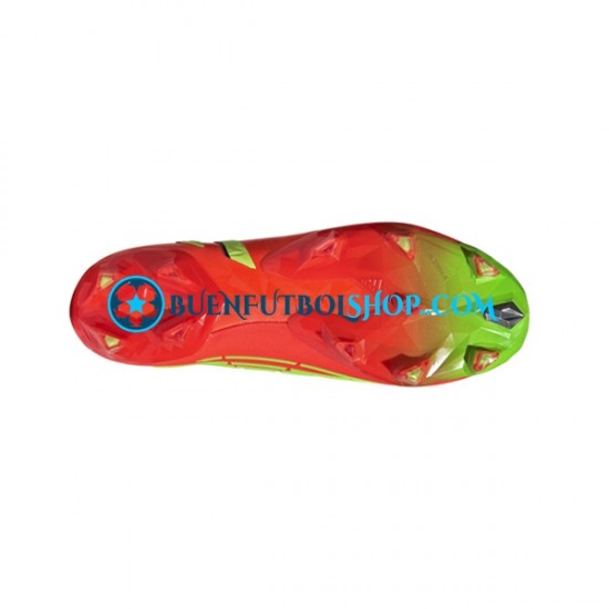 Adidas Predator EDGE.1 FG Game Data Rojo Verde Botas de Fútbol