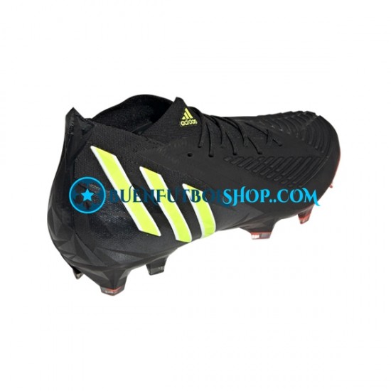 Adidas Predator EDGE.1 FG Shadowportal Amarillo Negro Botas de Fútbol