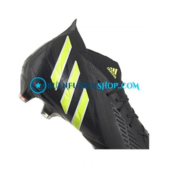 Adidas Predator EDGE.1 FG Shadowportal Amarillo Negro Botas de Fútbol