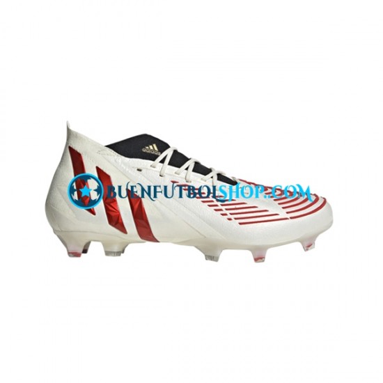Adidas Predator EDGE.1 FG Showdown Rojo Oro Blanco Botas de Fútbol