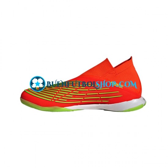 Adidas Predator EDGE.1 IN Game Data Rojo Verde Botas de Fútbol