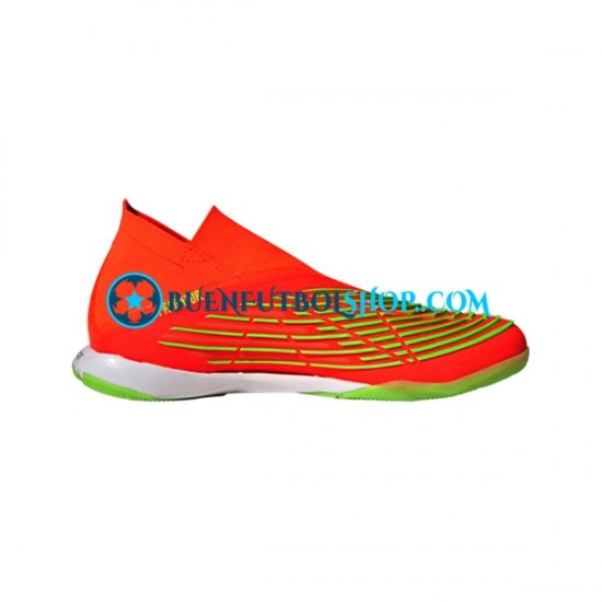 Adidas Predator EDGE.1 IN Game Data Rojo Verde Botas de Fútbol