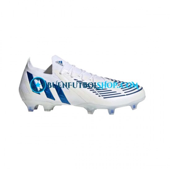 Adidas Predator EDGE.1 L FG Diamond Edge Azul Blanco Botas de Fútbol