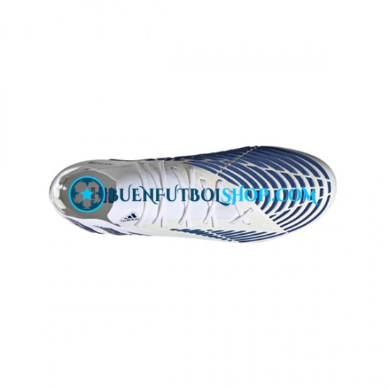 Adidas Predator EDGE.1 L FG Diamond Edge Azul Blanco Botas de Fútbol