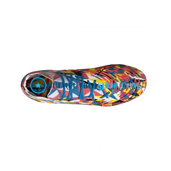 Adidas Predator EDGE.1 L FG Geometric Azul Amarillo Botas de Fútbol