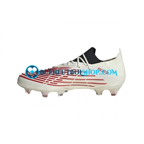 Adidas Predator EDGE.1 L FG Showdown Rojo Oro Blanco Botas de Fútbol