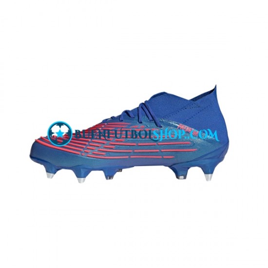 Adidas Predator EDGE.1 SG Sapphire Edge Rojo Azul Botas de Fútbol