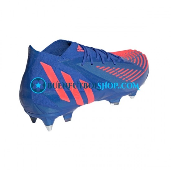 Adidas Predator EDGE.1 SG Sapphire Edge Rojo Azul Botas de Fútbol