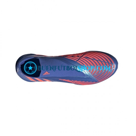 Adidas Predator EDGE.1 TF Sapphire Edge Rojo Azul Botas de Fútbol