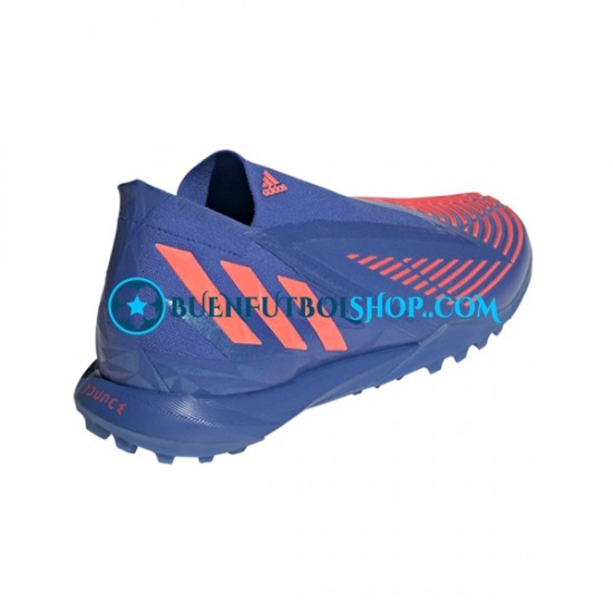 Adidas Predator EDGE.1 TF Sapphire Edge Rojo Azul Botas de Fútbol