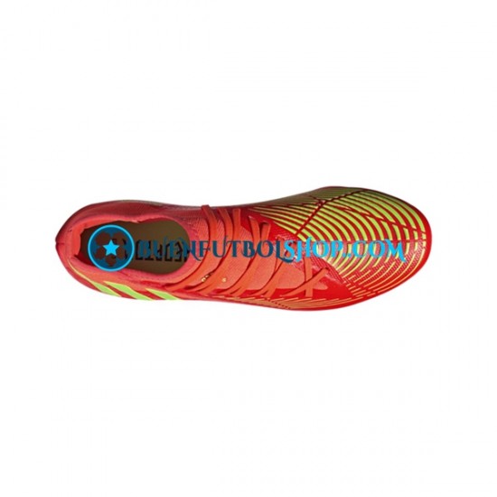 Adidas Predator EDGE.3 FG Game Data Rojo Verde Botas de Fútbol