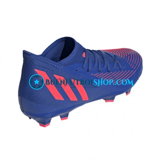 Adidas Predator EDGE.3 FG Sapphire Edge Rojo Azul Botas de Fútbol