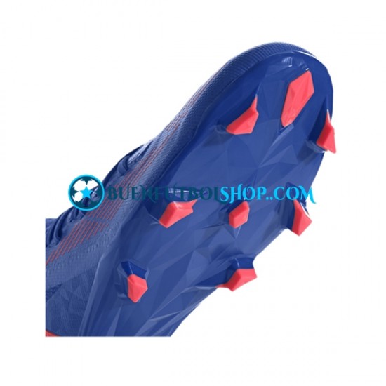 Adidas Predator EDGE.3 FG Sapphire Edge Rojo Azul Botas de Fútbol