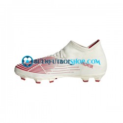 Adidas Predator EDGE.3 FG Showdown Rojo Oro Blanco Botas de Fútbol