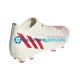 Adidas Predator EDGE.3 FG Showdown Rojo Oro Blanco Botas de Fútbol