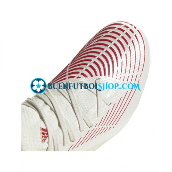Adidas Predator EDGE.3 FG Showdown Rojo Oro Blanco Botas de Fútbol