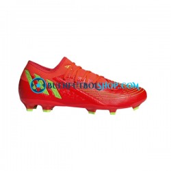 Adidas Predator EDGE.3 L FG Game Data Rojo Verde Botas de Fútbol